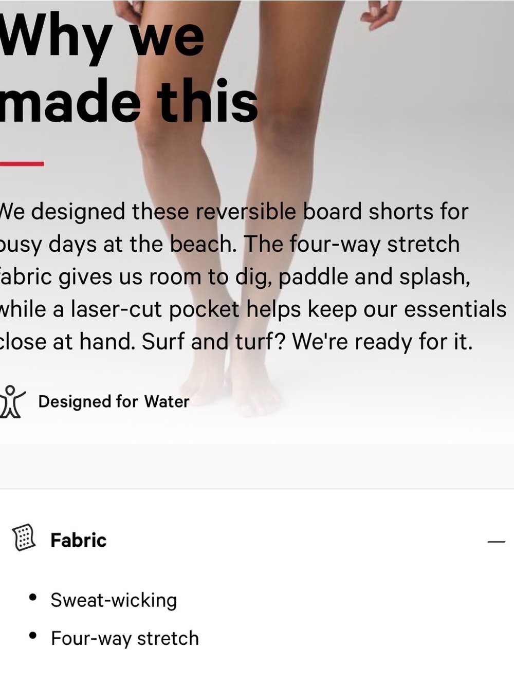Lululemon Reversible Surf Short•Apex Stripe - Picture 7 of 7